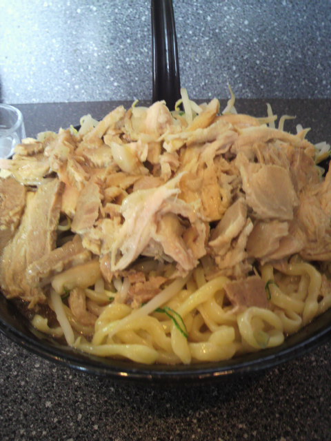 自家製極太筋肉麺 男は黙って前を行け!へのポニョさんのレビュー写真