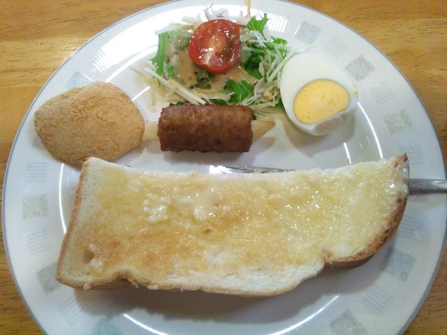 珈琲&食事 楽庵のレポート写真1（める）