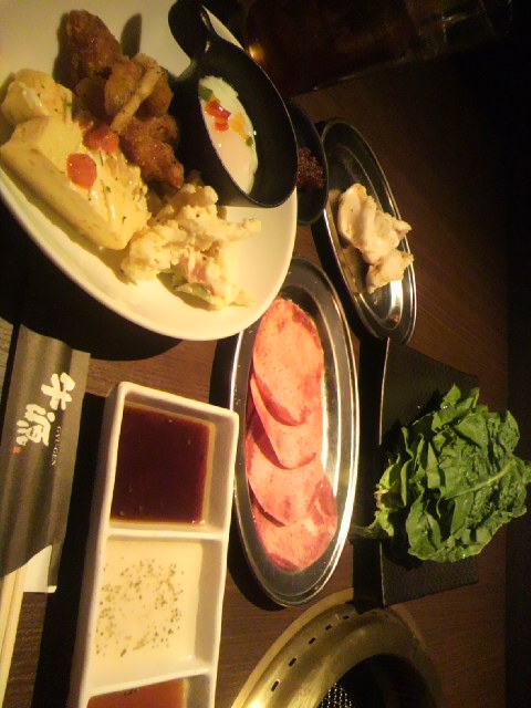 焼肉ダイニング 牛源 岐南店のレポート写真3（ポニョ）