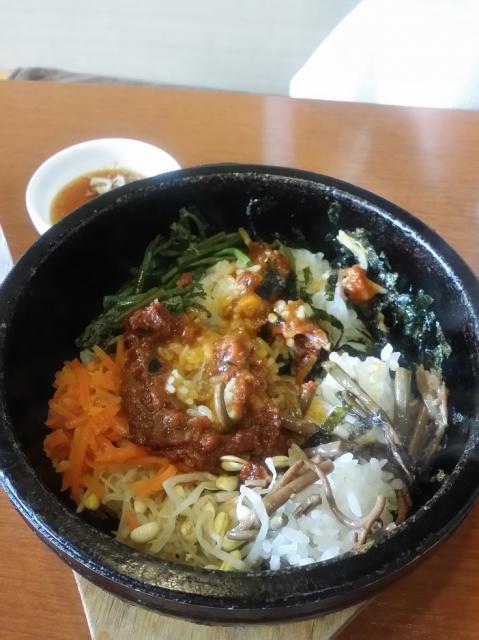韓国食彩 オモニ 各務原店のレポート写真1（phonyeggplant）