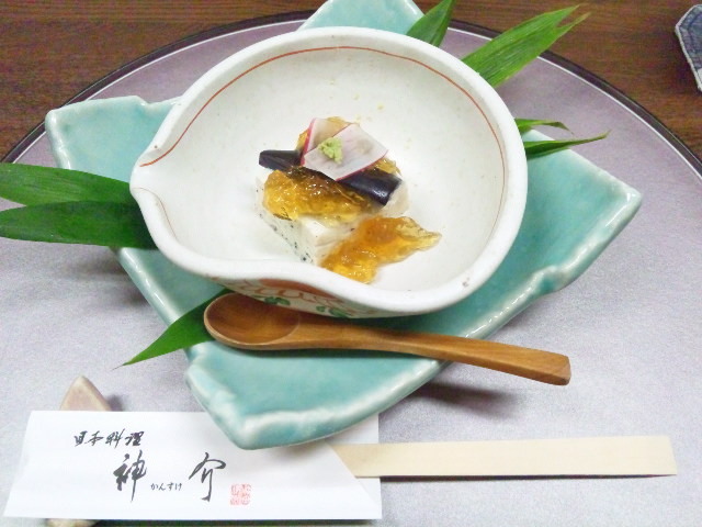 日本料理 神介のレポート写真1（める）