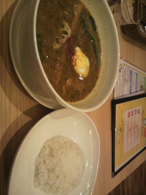 スープカレー専門店 Monkey SPICEのレポート写真1（ポニョ）