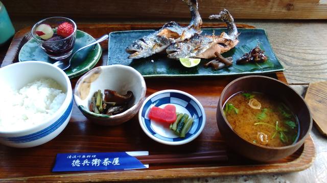 清流川魚料理 徳兵衛茶屋のレポート写真1（えころん）