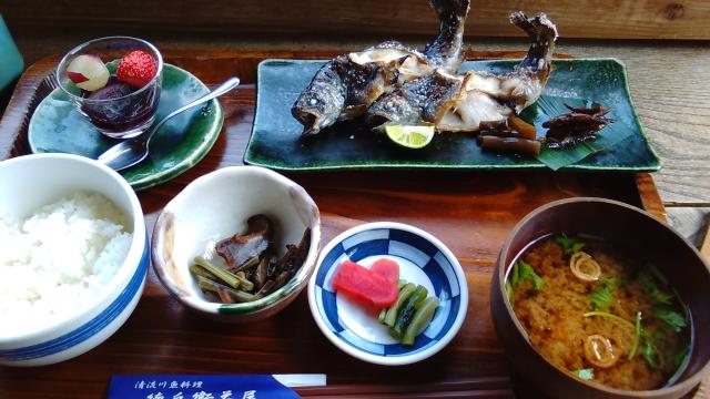 清流川魚料理 徳兵衛茶屋のレポート写真2（えころん）