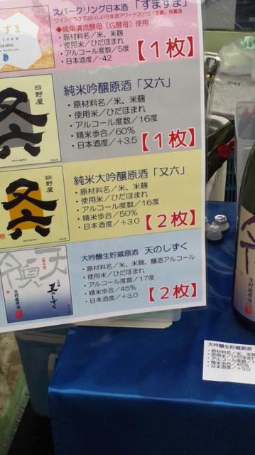 天領酒造株式会社のレポート写真2（ポニョ）