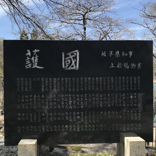 荘川桜のレポート写真3（岐阜の食いしん坊担当）
