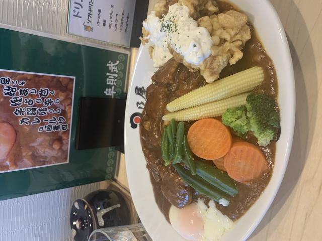 日乃屋カレー岐阜則武店のレポート写真1（ポニョ）