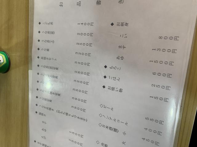 うなはしへのポニョさんのレビュー写真