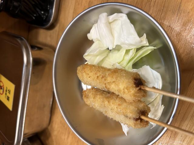 くしカツとどて りきちゃんへのポニョさんのレビュー写真