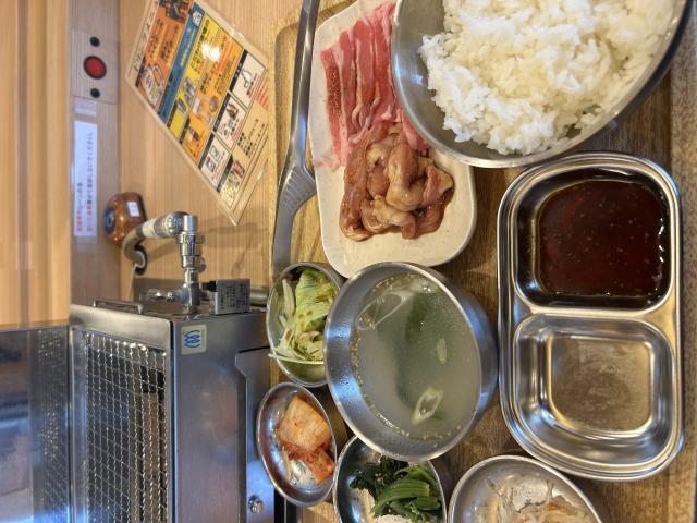 焼肉ざんまい じゅうじゅう家 朝日大学前店のレポート写真1（ポニョ）