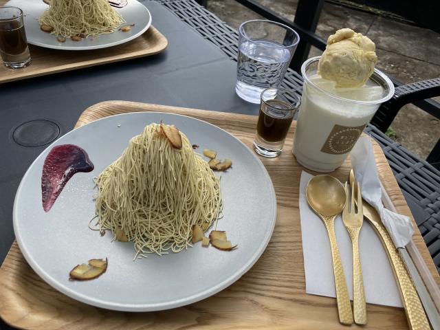 栗カフェ ふじのやへのえころんさんのレビュー写真