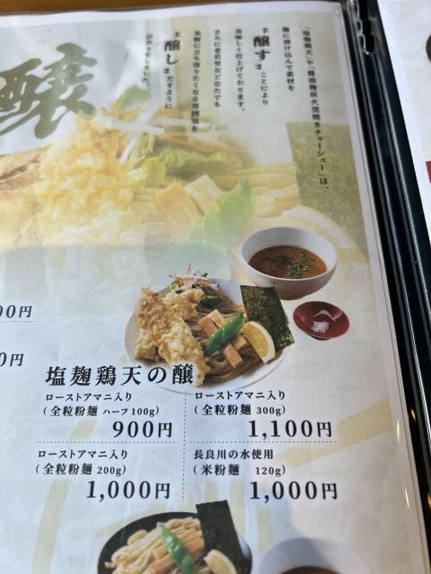 天ぷらとつけ麺 醸へのoffshoreさんのレビュー写真