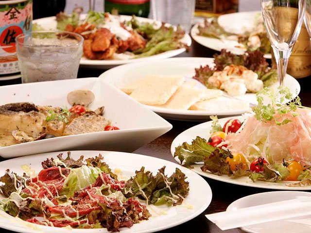 2時間飲み放題付で品数も豊富