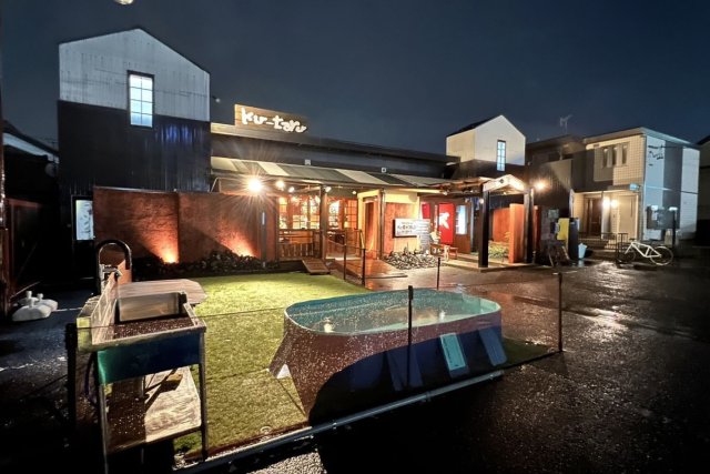 実はわんちゃんとお食事できるテラス席もあります※要予約