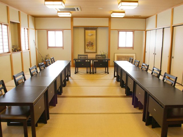 様々なシーンに最適な大広間