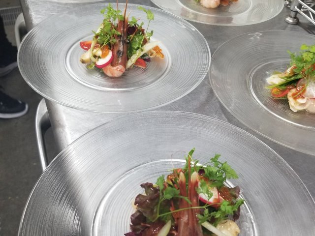 目にも美しい冬の一皿