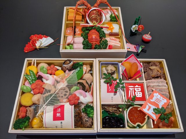 毎年早々に完売する、人気のおせち