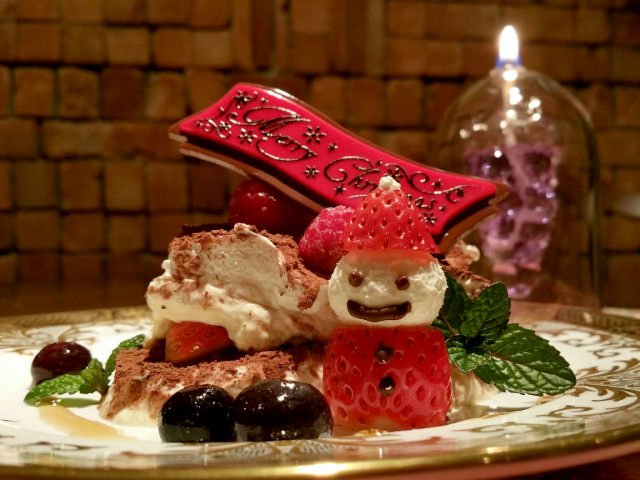 クリスマスの特別デザート。