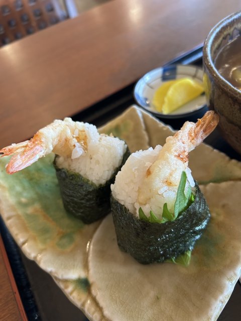 手打ちうどん・そば ひらくのレポート写真3（岐阜の食いしん坊担当）