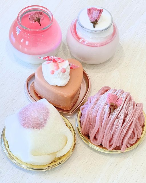 3月頃から販売、毎年人気の桜スイーツ