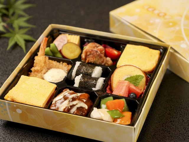 お子様用のお弁当もあるのがうれしい。