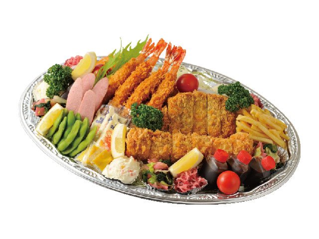 オードブルも多数揃い、様々なシーンに使える。