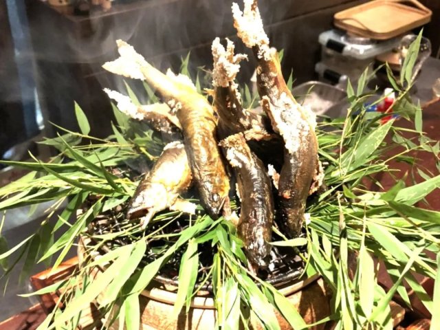 夏は天然鮎や天然うなぎ・鱧なども。