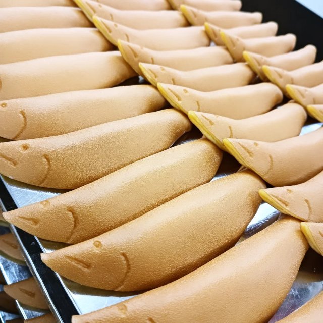岐阜の銘菓「鮎菓子」。