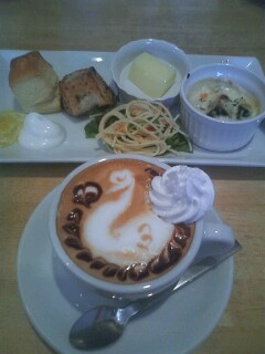 CAFFE SCIMMIA ROSSOのレポート写真1（やすべぇ）