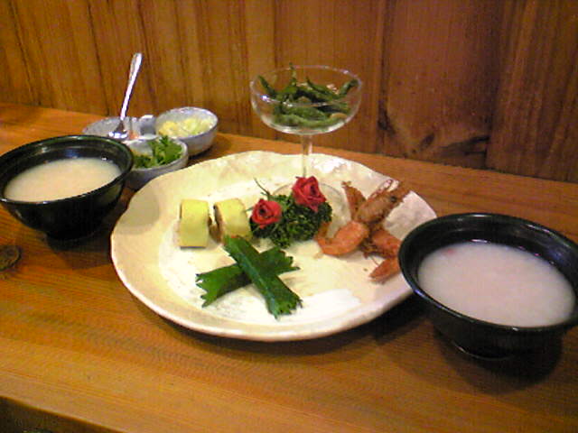 お粥と創作中華料理の店 小槌のレポート写真1（マロン）