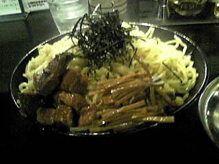 麺坊 ひかりのレポート写真1（伸びたくん）