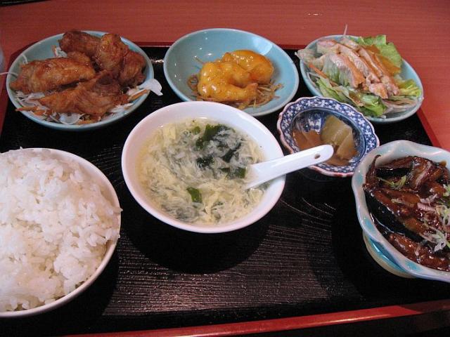 中国的美食屋 王府 美濃加茂店のレポート写真1（タチコマ）