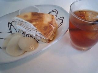 grandish cafe pecora mouのレポート写真1（りんご）