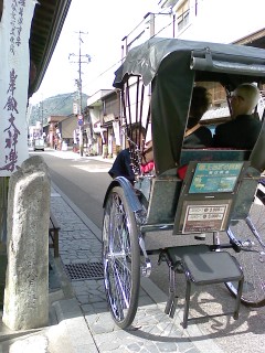 郡上八幡人力車 進風舎へのｲｸﾗちゃんさんのレビュー写真