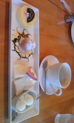 Cafe Sweetのレポート写真1（おまめ）
