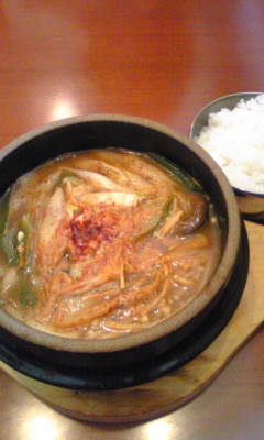 韓国食彩 オモニ 各務原店のレポート写真1（おまめ）