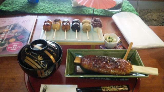 団子・甘味処 みつはっちゃ屋のレポート写真1（かなりあ）