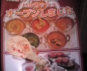 インド&ネパール料理の店 パルカッシュのレポート写真2（ミッフィー）