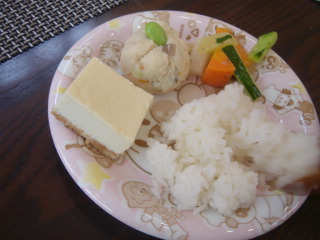 おなかに幸せ 東風谷のレポート写真2（ゆふ）