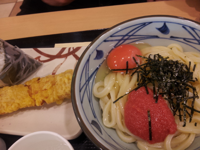 丸亀製麺  モレラ岐阜店のレポート写真1（にしこ）