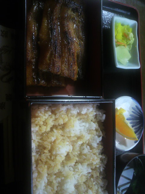 炭焼きうなぎ 華紋のレポート写真1（ポニョ）