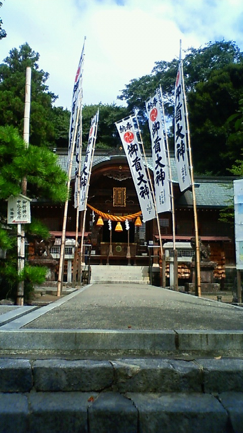 御首神社のレポート写真1（ラッキールーラーじゃん）