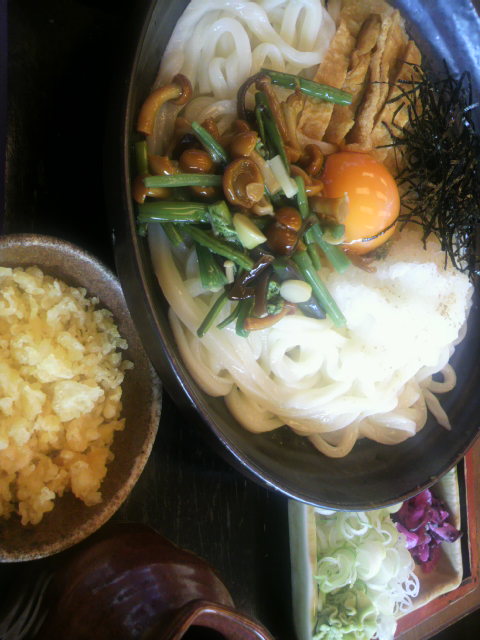 手打ちうどん 恵那のレポート写真1（ポニョ）