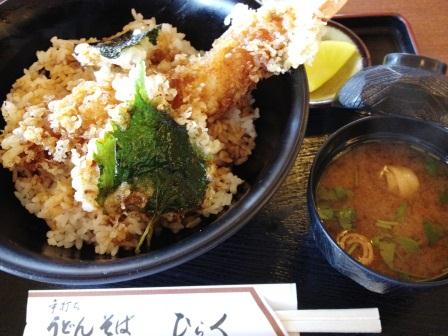 手打ちうどん・そば ひらくのレポート写真3（offshore）