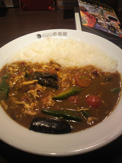 カレーハウスCoCo壱番屋 各務原鵜沼店のレポート写真1（ポニョ）