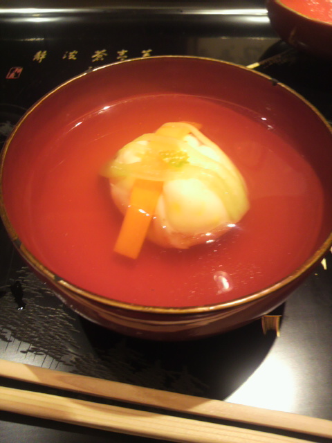 日本料理 徳専のレポート写真3（ポニョ）