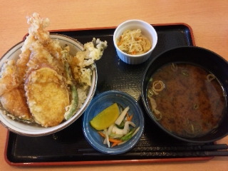 天丼専門店 てんこもりのレポート写真1（める）