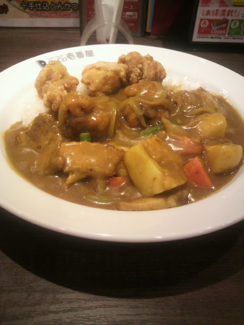 カレーハウスCoCo壱番屋 可児宮前店のレポート写真1（ポニョ）