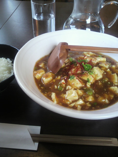 旨辛麻婆麺 かいえんのレポート写真1（ポニョ）