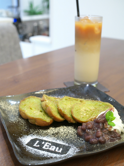 Cafe de L'Eauのレポート写真1（レッツなヤング）